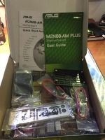 Лот: 9840922. Фото: 2. Материнская плата ASUS M2N68-AM... Комплектующие