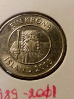 Лот: 11319829. Фото: 3. 730 Исландия 1 крона 2003 года. Коллекционирование, моделизм