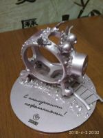 Лот: 11347043. Фото: 2. свинка с пожеланиями - шедевр... Живопись, скульптура, фото