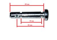 Лот: 25821041. Фото: 2. Болт срезной d6*34 со шплинтом... Инструмент и расходные