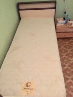 Лот: 10649858. Фото: 2. Продам кровать, 90*200 состояние... Мебель для спальни