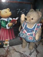 Лот: 6037704. Фото: 4. Мягкая игрушка Медведь 1940-е...