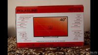 Лот: 17317426. Фото: 2. Телевизор 40" (102 см) Polarline... ТВ и видео