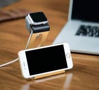 Лот: 6229761. Фото: 2. Подставка под Apple Watch и iPhone... Часы, аксессуары