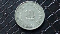 Лот: 9094580. Фото: 2. 610 Сингапур 10 центов 1980 год. Монеты