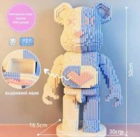 Лот: 25191022. Фото: 2. Конструктор Медведь 3D из мини... Игрушки