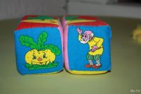Лот: 9015768. Фото: 2. Мягкие кубики. Игрушки