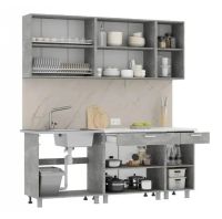 Лот: 19922981. Фото: 8. Кухня Денвер 2 м Цвет: Фасада...