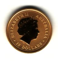 Лот: 6071425. Фото: 2. 15$ Австралии Кенгуру №3. 0.1... Монеты