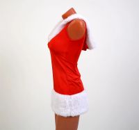 Лот: 3390650. Фото: 2. Платье новогоднее с капюшоном. Женская одежда