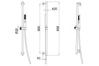 Лот: 24663245. Фото: 6. Душевой гарнитур Hoff Priority