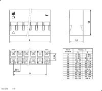 Лот: 19189174. Фото: 2. Разъем штыревой P2.54мм Dupont... Радиодетали  (электронные компоненты)