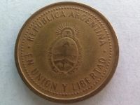 Лот: 23291379. Фото: 2. Монета Аргентины 10 сентаво, 1993. Монеты