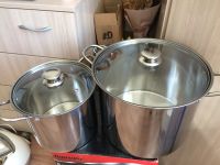 Лот: 6376102. Фото: 2. Кастрюли большие с крышкой новые... Посуда, кухонная утварь