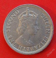 Лот: 1581754. Фото: 2. (№572/LZ) 1/4 рупии 1975 (Маврикий... Монеты