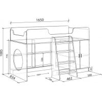Лот: 3306429. Фото: 2. Детская кровать Л-2. Цвет: розовый... Детская мебель