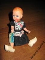 Лот: 6021315. Фото: 3. Кукла спящие глаза 1960-е гг Италия. Красноярск