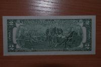 Лот: 4853423. Фото: 2. США 2 доллара 2003 года. Банкноты