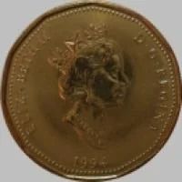 Лот: 4679704. Фото: 2. Канада 1 доллар 1994 года. Национальный... Монеты
