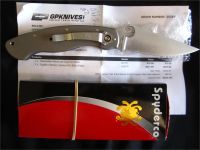 Лот: 9828603. Фото: 4. Spyderco Military Titanium RIL... Красноярск