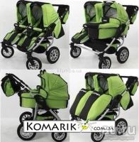 Лот: 13264925. Фото: 4. Детская коляска для двойни или... Красноярск