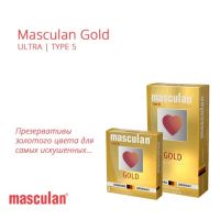 Лот: 11903735. Фото: 2. Презервативы Masculan Ultra Gold... Интимные товары