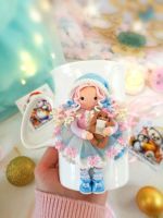 Лот: 24788964. Фото: 2. Кружка с декором. Посуда, кухонная утварь