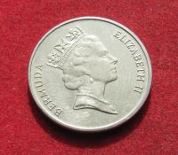Лот: 20864132. Фото: 2. Бермуды 5 центов, 1997г. Монеты