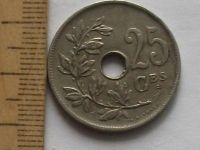 Лот: 16069995. Фото: 4. Монета 25 сантим Бельгия 1926... Красноярск
