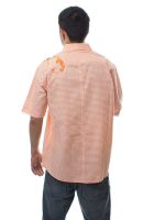 Лот: 9951138. Фото: 3. Оранжевая рубашка. Одежда, обувь, галантерея