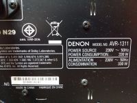 Лот: 11778611. Фото: 6. Denon Avr-1311