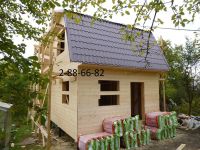 Лот: 11888466. Фото: 6. Каркасный дачный дом 5х6