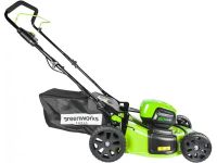 Лот: 23457720. Фото: 2. Электрическая газонокосилка Greenworks... Инструмент и расходные