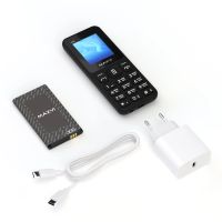 Лот: 25021353. Фото: 8. Сотовый Maxvi P99 Black 2sim/2...