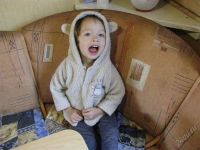 Лот: 2094068. Фото: 2. Тёплая кофтейка на рост до 90... Одежда и аксессуары