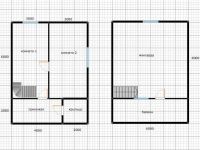 Лот: 15024671. Фото: 12. Брусовой дом 6х8 с мансардой...