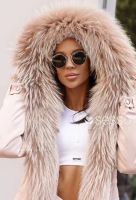 Лот: 21024193. Фото: 3. Парка Polly с мехом енота Sesso. Одежда, обувь, галантерея
