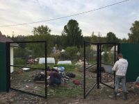 Лот: 13379409. Фото: 2. Ворота. Срубы и конструкции