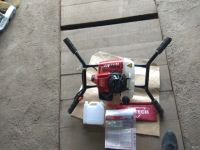 Лот: 13572919. Фото: 3. Мотобур Elitech бм 70Н. Строительство и ремонт