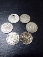 Лот: 7934823. Фото: 2. 6 десятиков, серебро : 1902-30... Монеты