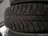 Лот: 6274377. Фото: 6. 3 шт. зимние шипованные шины Bridgestone...