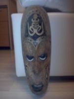Лот: 5072568. Фото: 2. Маска-оберег деревяная. Предметы интерьера