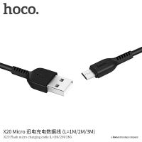 Лот: 19928327. Фото: 4. Кабель USB Hoco X20 Micro черный... Красноярск