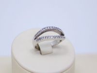 Лот: 14670043. Фото: 2. СЕРЕБРЯНОЕ КОЛЬЦО С ЦИРКОНОМ 4... Ювелирные изделия, бижутерия, часы