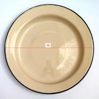 Лот: 25064259. Фото: 3. Блюда эмаль 2 шт. Домашний быт