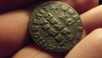 Лот: 10689100. Фото: 2. Копейка Петра 1-го. 1712 года... Монеты