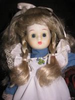 Лот: 13857653. Фото: 4. Винтажная голубоглазая фарфоровая... Красноярск