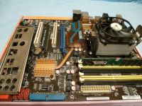 Лот: 16958598. Фото: 6. Asus M4A79 Deluxe с процессором...