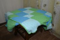 Лот: 6994592. Фото: 3. Детский плед вязаный ручной работы. Ручная работа