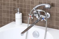 Лот: 24679021. Фото: 2. Смеситель для ванны РМС SL138. Сантехника, водопровод